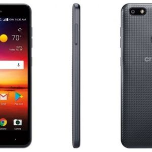 Black ZTE BLADE X Cricket